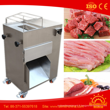 Trancheuse automatique de viande découpée par machine de trancheuse de viande chaude de trancheuse